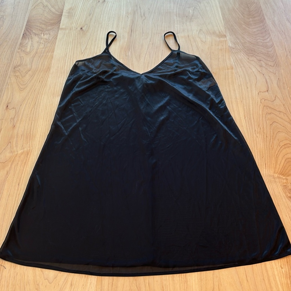 Vintage black slip